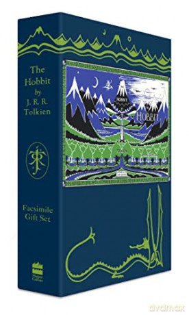 The Hobbit Facsimile Gift Edition [Lenticular cover]: The Classic Bestselling Fantasy Novel - J. R. R. Tolkien [KSIĄŻKA]
