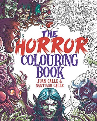 The Horror Colouring Book - Santiago Calle [KSIĄŻKA]
