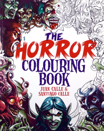 The Horror Colouring Book - Santiago Calle [KSIĄŻKA]