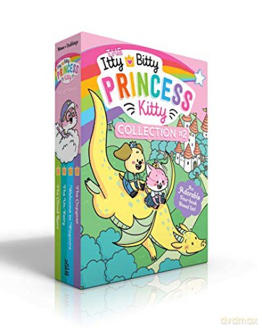 The Itty Bitty Princess Kitty Collection #2: The Cloud Race; The Un-Fairy; Welcome to Wagmire; The Copycat - Melody Mews [KSIĄŻKA]