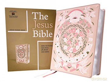 The Jesus Bible Artist Edition, ESV, Leathersoft, Peach Floral: English Standard Version, Leathersoft, Peach Floral, Artist Edition - Bibles - Zondervan [KSIĄŻKA]