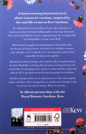 The Kew Gardens Girls at War: A heartwarming tale of wartime at Kew Gardens - Posy Lovell [KSIĄŻKA]