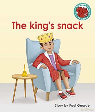 The kings snack (Red Squirrel Phonics Level 4) - Paul George [KSIĄŻKA]
