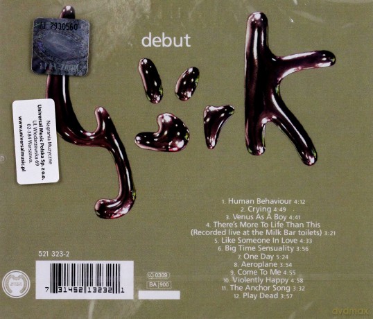 Bjork: Debut [CD]