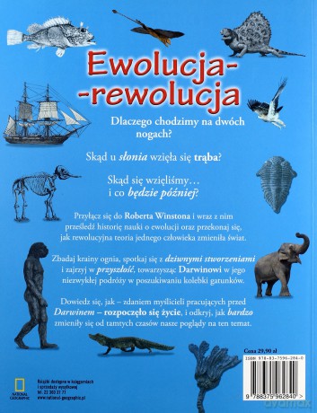 Ewolucja-Rewolucja Od Darwina Do Dna - Robert Winston [KSIĄŻKA]