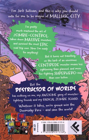 The Last Kids on Earth and the Doomsday Race: The funniest illustrated middle grade adventure of 2021 from the New York Times bestselling Last Kids series and award-winning Netflix show - Max Brallier [KSIĄŻKA]