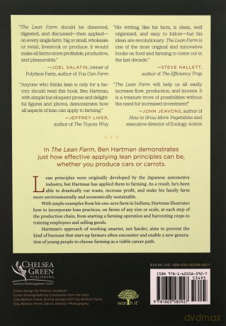 The Lean Farm: How to Minimize Waste, Increase Efficiency, and Maximize Value and Profits with Less Work - Ben Hartman [KSIĄŻKA]