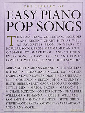 The Library of Easy Piano Pop Songs [KSIĄŻKA]