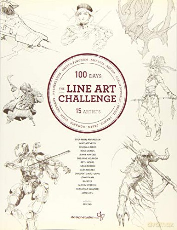 The Lineart Challenge: 100 Sketches for 100 Days - Ng [KSIĄŻKA]