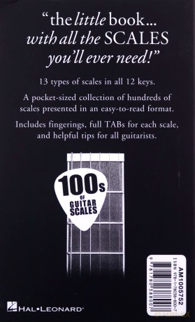 The Little Black Book Of Scales. Sheet Music for Guitar/Guitar Tab [KSIĄŻKA]
