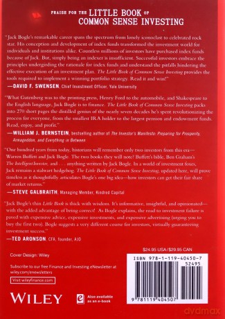 The Little Book of Common Sense Investing: The Only Way to Guarantee Your Fair Share of Stock Market Returns (Little Books. Big Profits) - John C. Bogle [KSIĄŻKA]