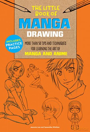 The Little Book of Manga Drawing: More than 50 tips and techniques for learning the art of manga and anime: 3 - Jeannie Lee [KSIĄŻKA]