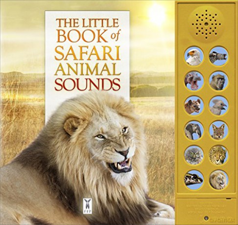 The Little Book of Safari Animal Sounds (Sound Book) - Caz Buckingham [KSIĄŻKA]