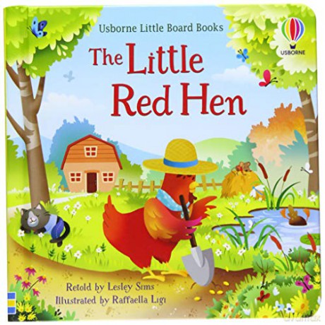 The Little Red Hen (Little Board Books): 1 - Lesley Sims [KSIĄŻKA]