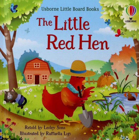 The Little Red Hen (Little Board Books): 1 - Lesley Sims [KSIĄŻKA]