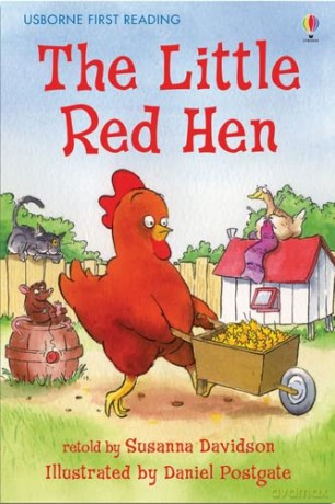 The Little Red Hen (Usborne First Reading: Level 3) - Susanna Davidson [KSIĄŻKA]
