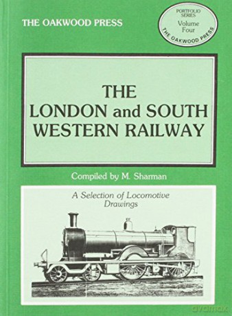 The London and South Western Railway: Locomotive Drawings in 7mm Scale: 4 (Portfolio S.) - M. Sharman [KSIĄŻKA]