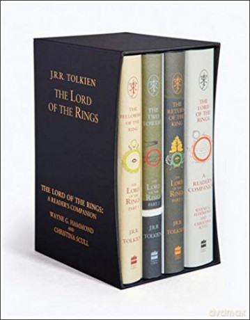 The Lord of the Rings Boxed Set: The Classic Bestselling Fantasy Novel - J. R. R. Tolkien [KSIĄŻKA]