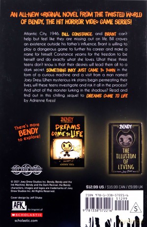 The Lost Ones (Bendy and the Ink Machine, Book 2): An Afk Novel - Adrienne Kress [KSIĄŻKA]