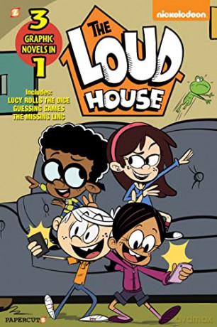 The Loud House 3-in-1 #5: Collecting "Lucy Rolls the Dice," "Guessing Games," and "The Missing Linc" - Loud House Creative Team [KSIĄŻKA]