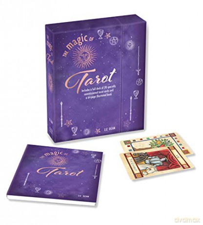 The Magic of Tarot: Includes a full deck of 78 specially commissioned tarot cards and a 64-page illustrated book - Liz Dean [KSIĄŻKA]