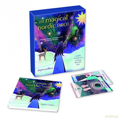 The Magical Nordic Tarot: Includes a full deck of 79 cards and a 64-page illustrated book - Jayne Wallace [KSIĄŻKA]