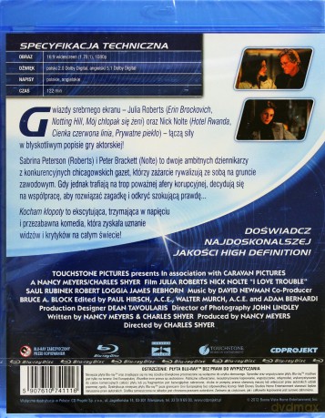 Kocham kłopoty (polski lektor) [Blu-Ray]