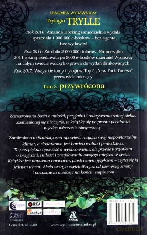 Przywrócona - Amanda Hocking [KSIĄŻKA]