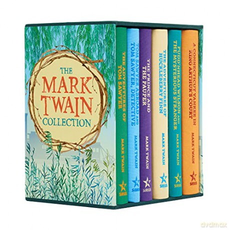 The Mark Twain Collection: Deluxe 6-Volume Box Set Edition (Arcturus Collector's Classics, 6) - Mark Twain [KSIĄŻKA]