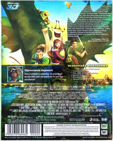 Tajemnica zielonego królestwa 3D [Blu-Ray 3D]+[Blu-Ray]