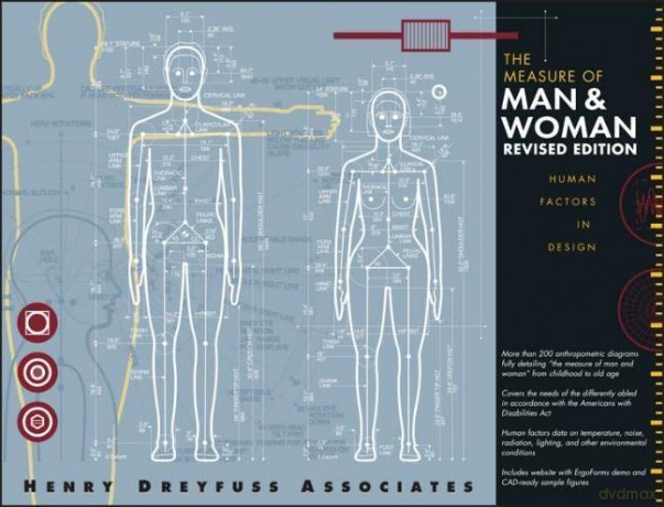 The Measure of Man and Woman: Human Factors in Design - Henry Dreyfuss Associates [KSIĄŻKA]