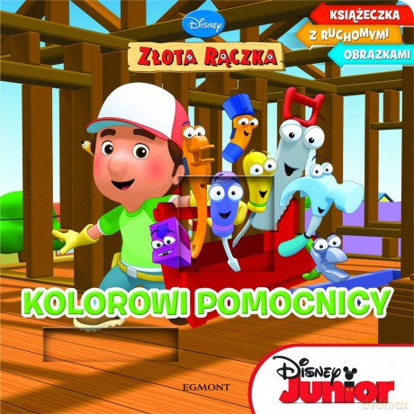 Maniek Złota Rączka: Kolorowi pomocnicy (Disney) [KSIĄŻKA]