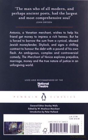 The Merchant of Venice (Penguin classics) - William Shakespeare [KSIĄŻKA]