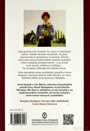 Ania z Avonlea - Lucy Maud Montgomery [KSIĄŻKA]