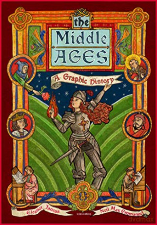 The Middle Ages: A Graphic History (Graphic Guides) - Eleanor Janega [KSIĄŻKA]