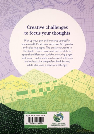The Mindfulness Activity Book: Colouring and Creative Challenges to Keep You in the Moment (Adult Activity Book) - Gareth Moore [KSIĄŻKA]