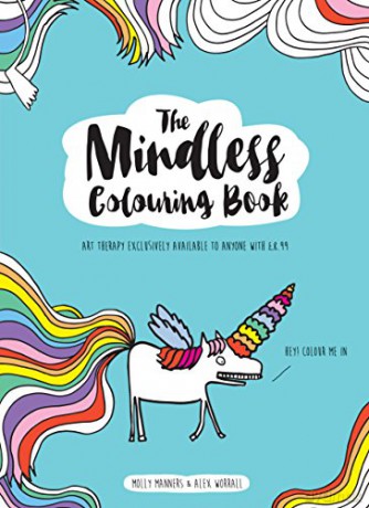 The Mindless Colouring Book - Molly Manners [KSIĄŻKA]
