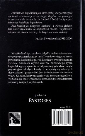 Nadzieja powołania - myśli o kapłaństwie  - ks. Jan Twardowski [KSIĄŻKA]