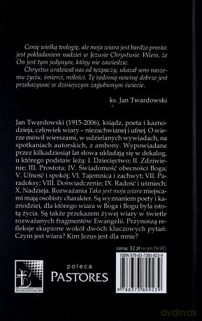 Taka jest moja wiara  - Ks. Jan Twardowski [KSIĄŻKA]