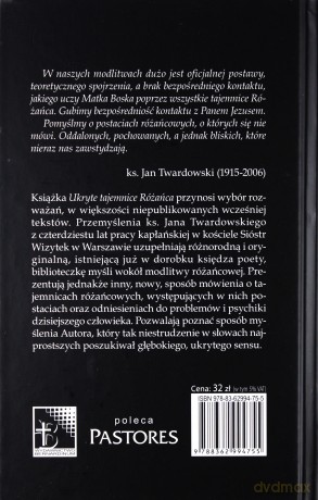 Ukryte tajemnice Różańca - ks. Jan Twardowski [KSIĄŻKA]
