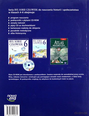 Był Sobie Człowiek Kl. 6 Podręcznik [KSIĄŻKA]+[CD]