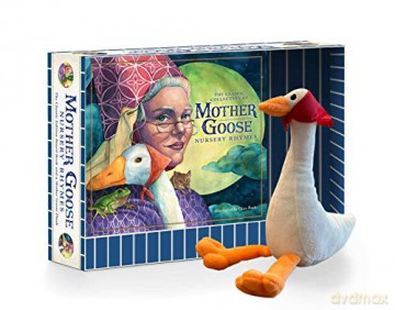The Mother Goose Plush Gift Set: Featuring Mother Goose Classic Children's Board Book + Plush Goose Stuffed Animal Toy - Gina Baek [KSIĄŻKA]