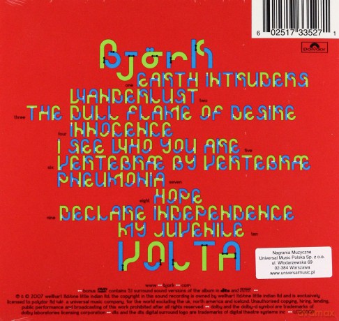 Bjork: Volta Limited Edition [CD]+[DVD]