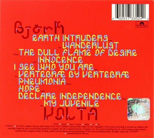 Bjork: Volta (digipack) [CD]