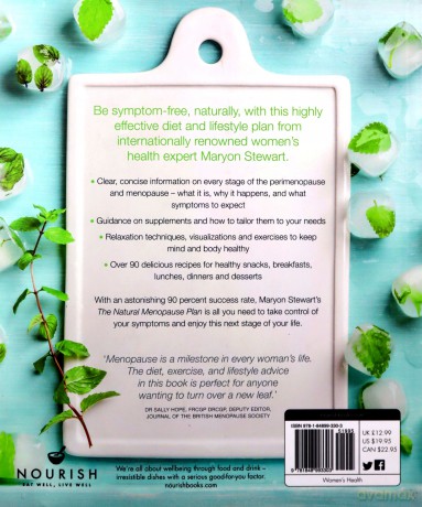 The Natural Menopause Plan: How to overcome the symptoms with diet, supplements, exercise and more than 90 recipes: Over the Symptoms with Diet, Supplements, Exercise and More Than 90 Recipes - Maryon Stewart [KSIĄŻKA]