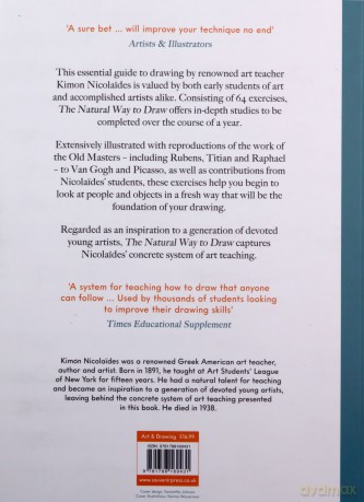 The Natural Way to Draw: A Working Plan for Art Study - Kimon Nicolaides [KSIĄŻKA]