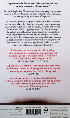 The Noonday Demon - Andrew Solomon [KSIĄŻKA]