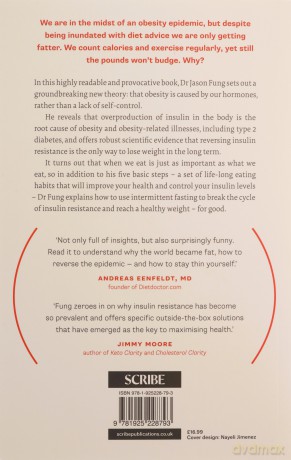 The Obesity Code: the bestselling guide to unlocking the secrets of weight loss: 1 (The Obesity Code, 1) - Dr Jason Fung [KSIĄŻKA]