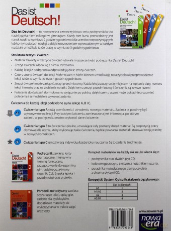 Das Ist Deutsch Cz. 2 Zeszyt Ćwiczeń [KSIĄŻKA]