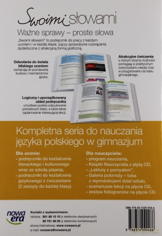 Swoimi Słowami Kl. 2 Cz. 1 Podręcznik Kształcenie Językowe [KSIĄŻKA]